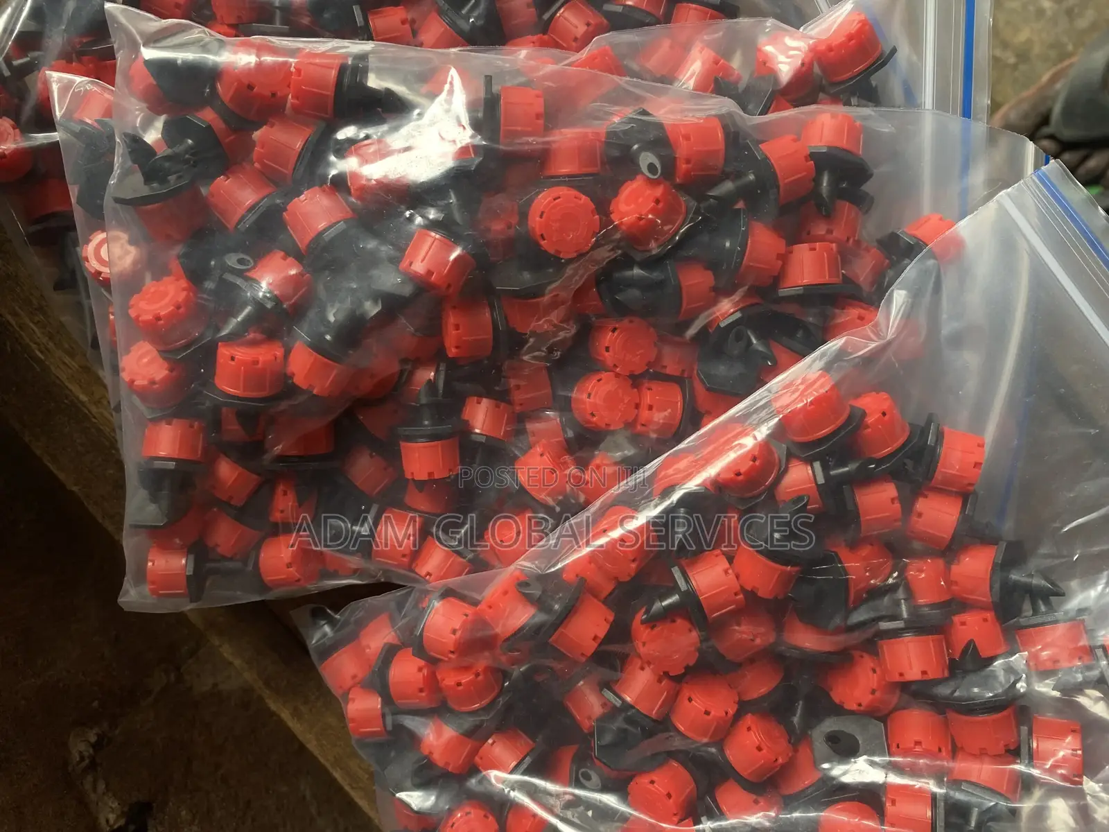 Adjustable Drip Irrigation Emitters (100pcs)