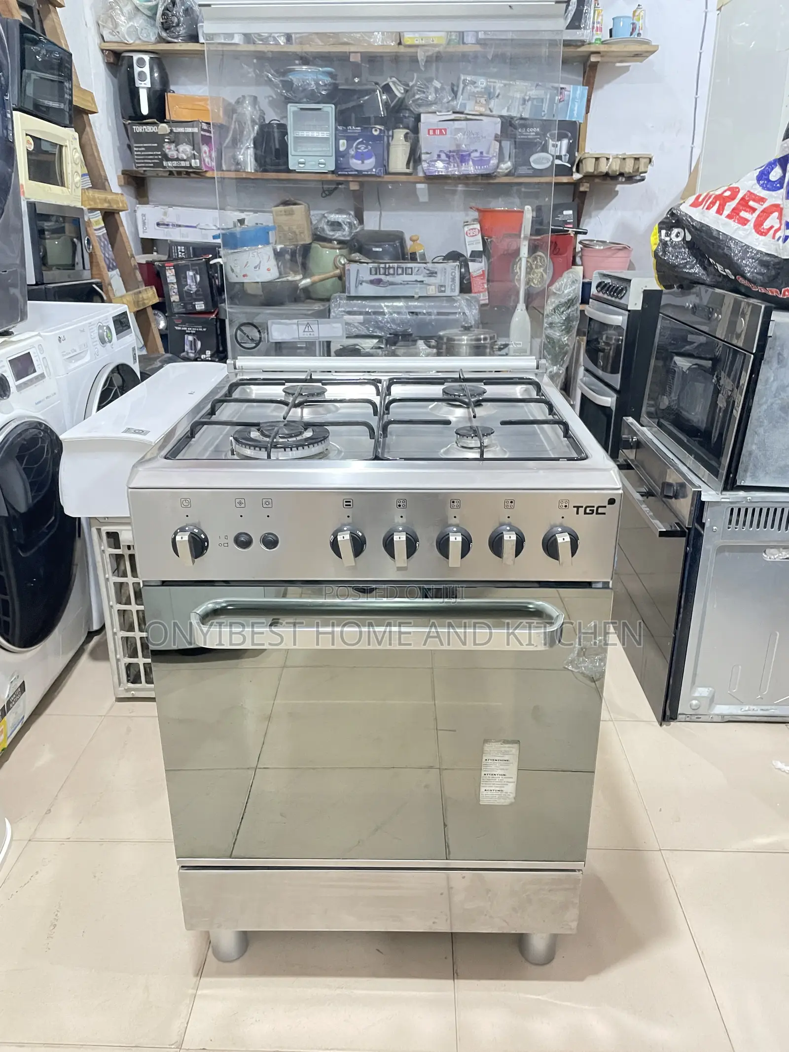 TGC 60 by 60 Standing Gas Cooker