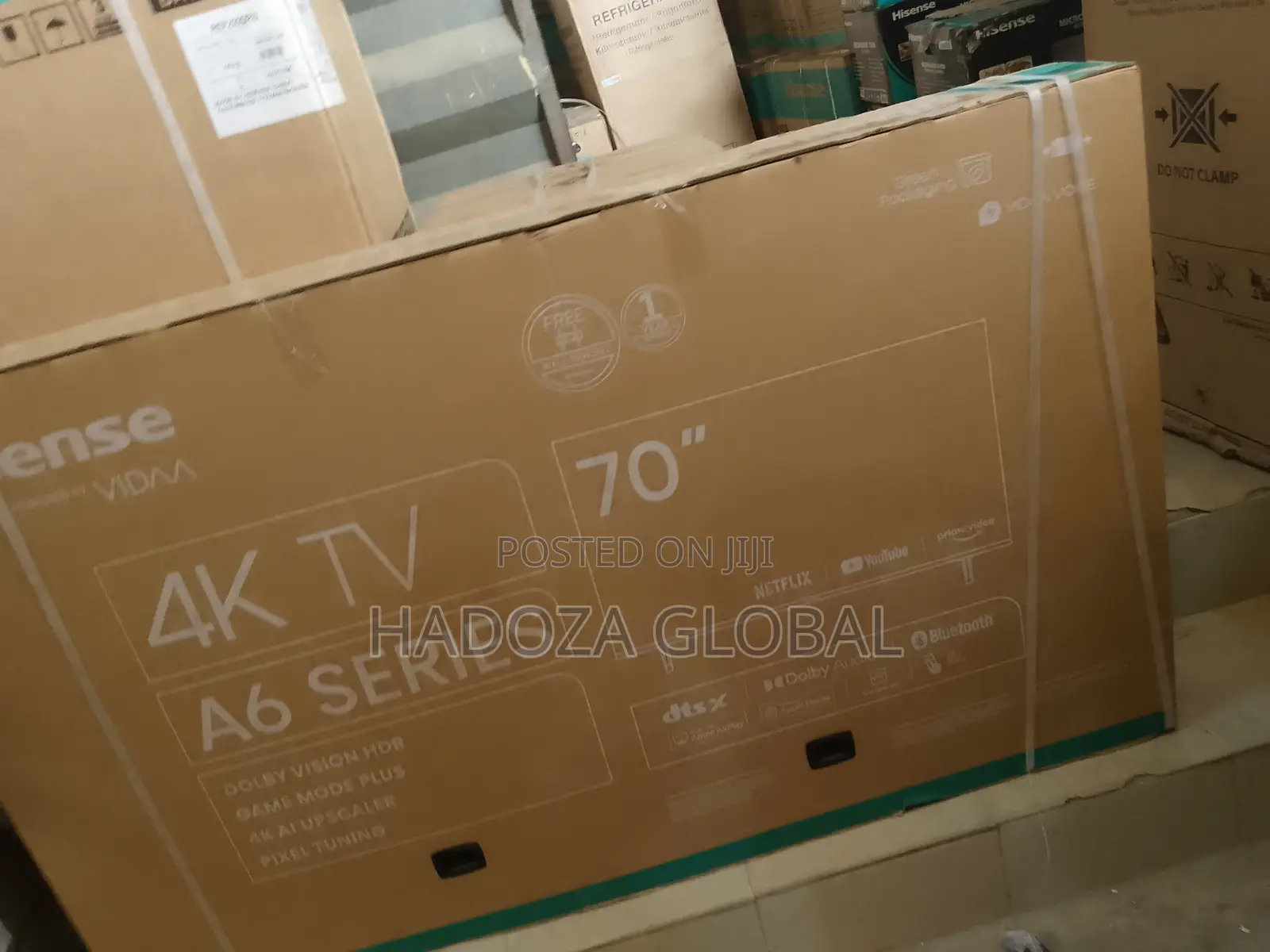 Slim and Modern Design Hisense Tv in 70 Inches