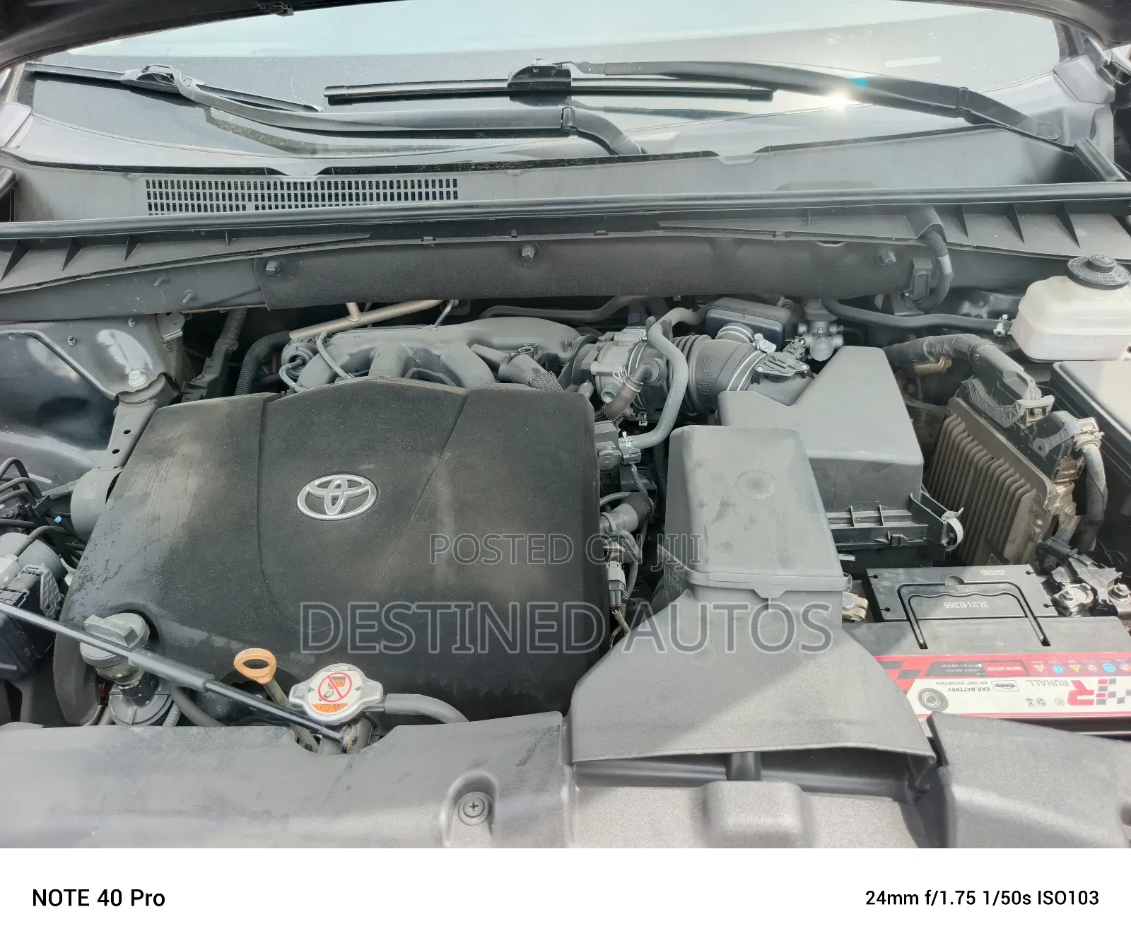 Toyota Highlander XLE 4x4 V6 (3.5L 6cyl 8A) 2018 Black