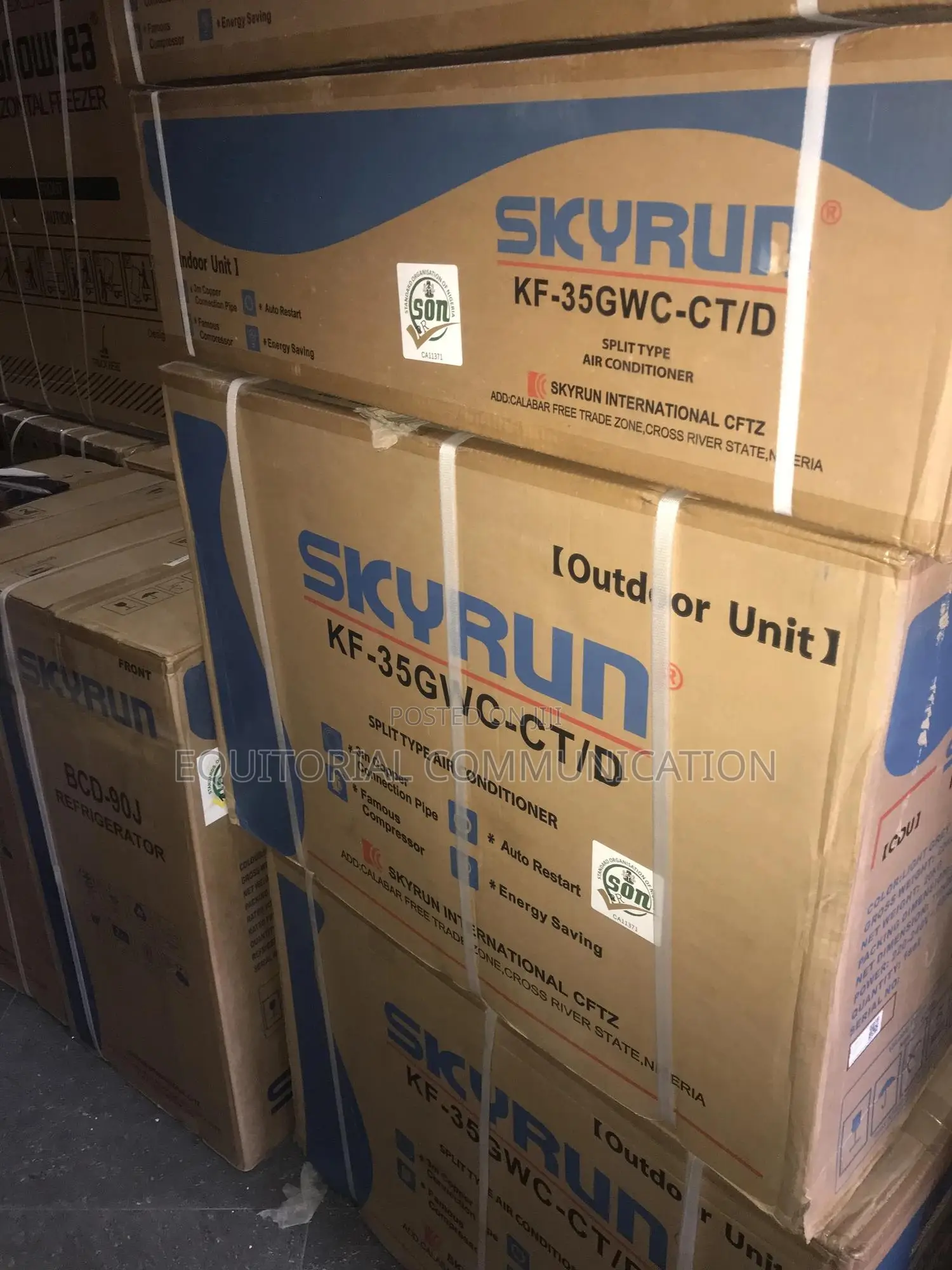 Skyrun 1.5horsepower Cooling Capacity Non Inverter Ac