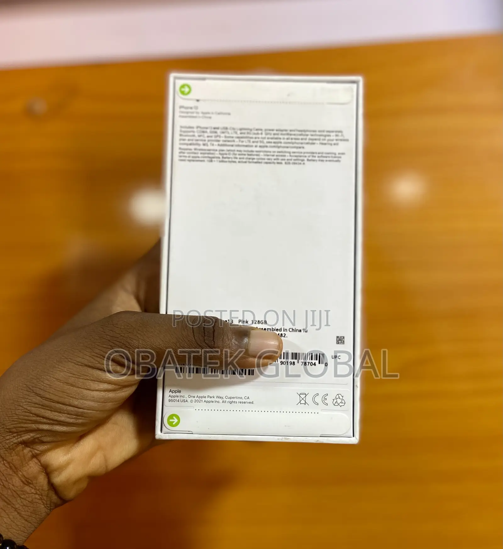 New Apple iPhone 13 128 GB Pink