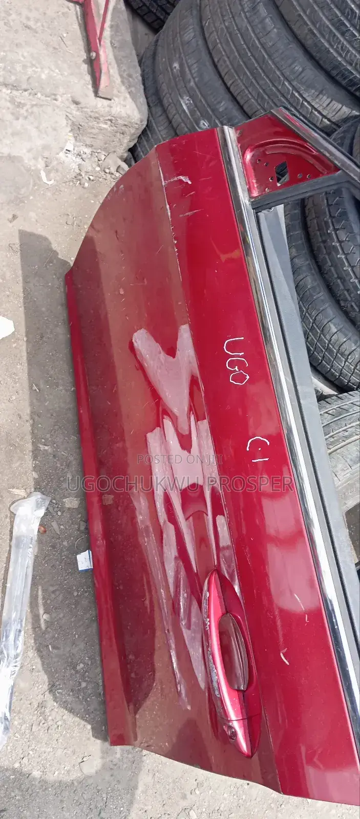 Door for Sonata 2015-2017 Empty