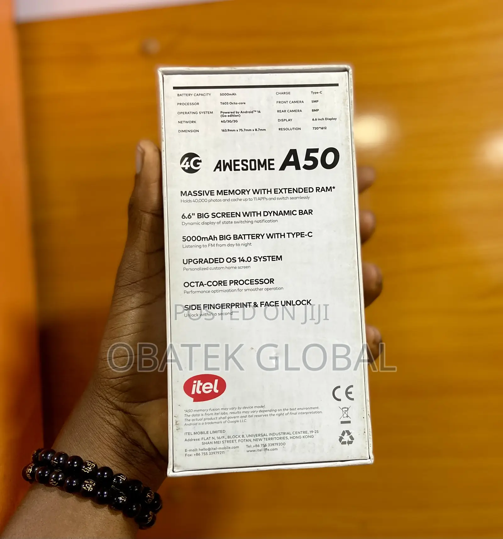 New Itel A50 128 GB Green