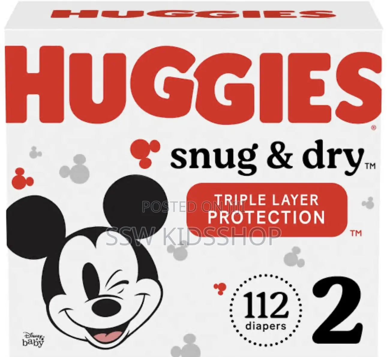 Huggies Snug Dry Baby Diapers, Size 2,3,4