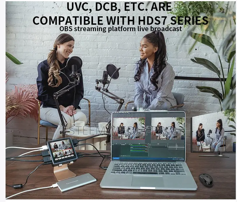 Devicewell Hds8102- 2hdmi+Lcd Integrated Switcher