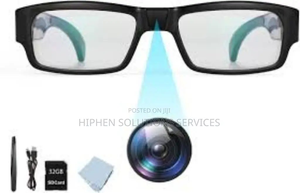 Full Hd Transparent Glasses Spy Camera