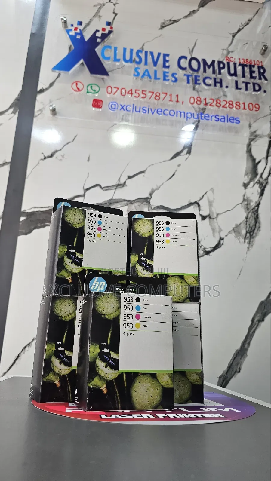 Hp Genuine Inkjet 953 Combo Pack