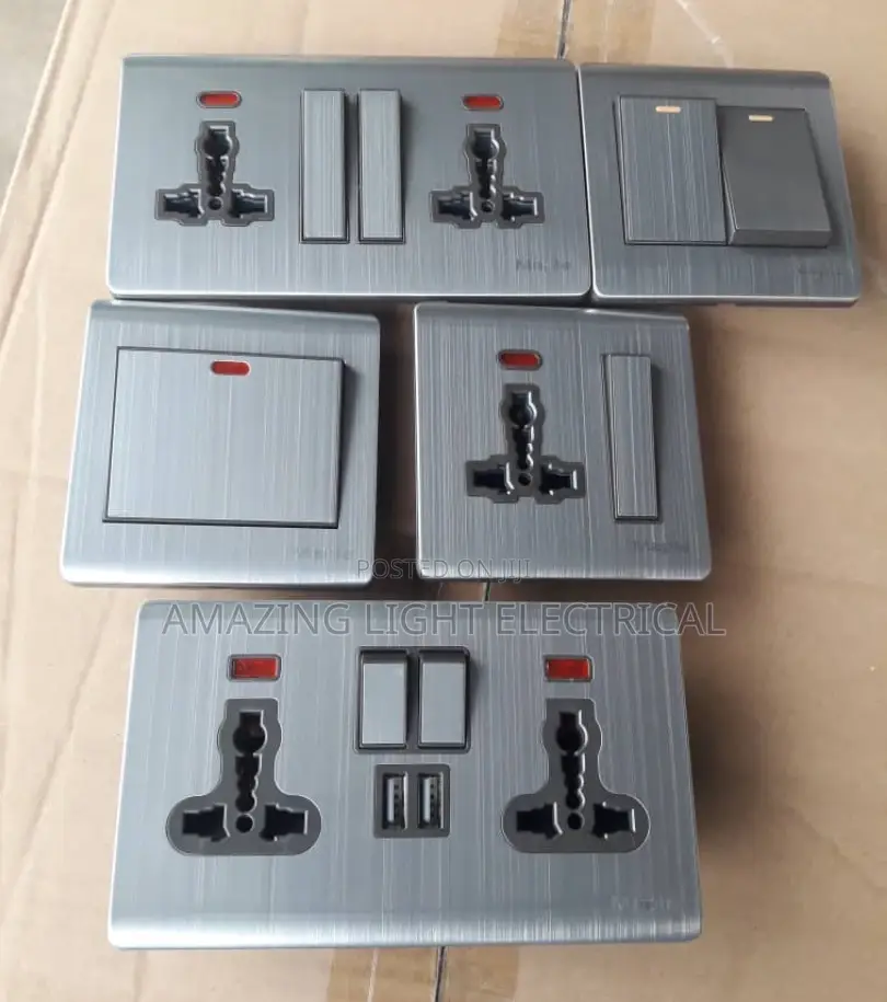 Socket and Switches Stainless