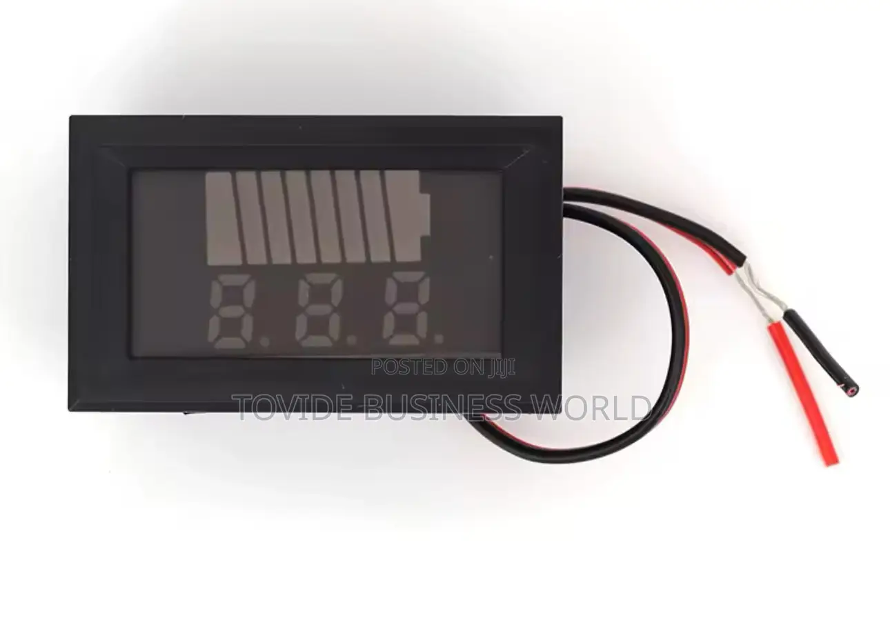 Digital Voltmeter With Battery Bar Voltage Meter 12v to 72v