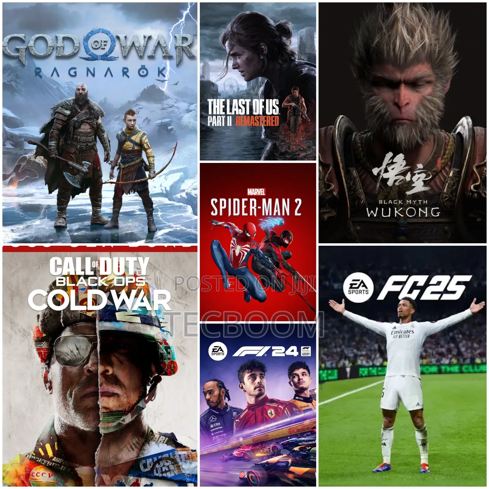 Ps5 Games Installation Wukong, Spiderman 2, Last of Us