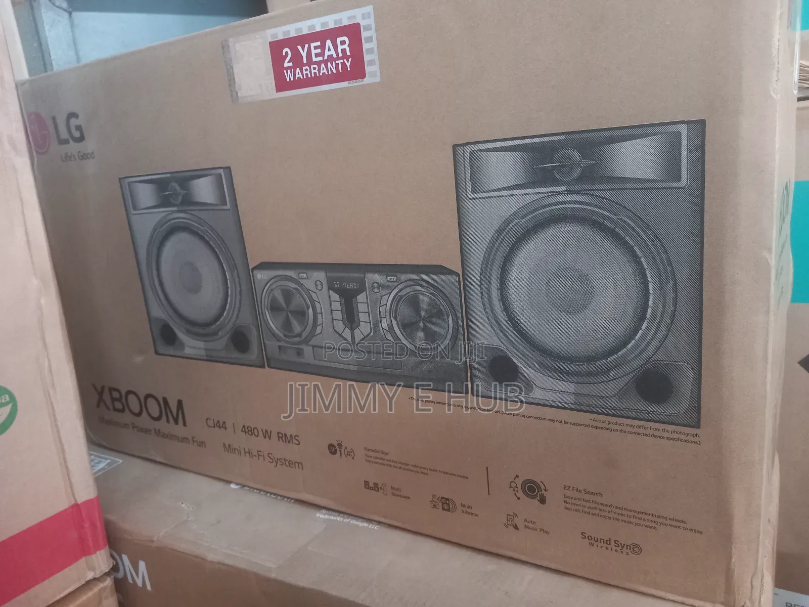 Lg Cj 44 – 480w Power for Superior Sound!