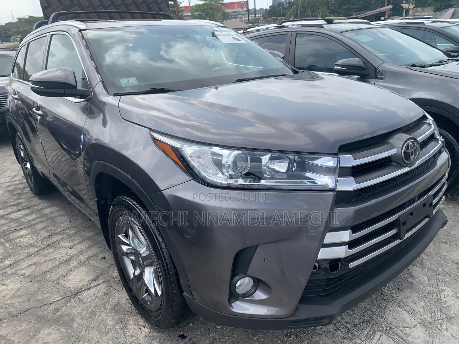 Toyota Highlander Limited Platinum 4x4 V6 (3.5L 6cyl 8A) 2018 Gray