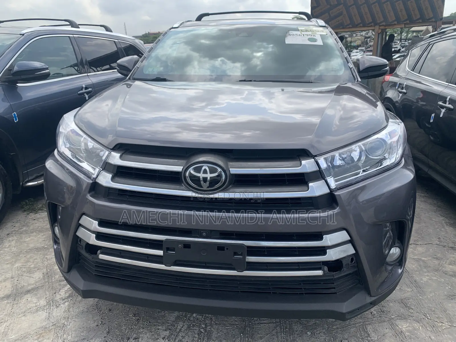 Toyota Highlander Limited Platinum 4x4 V6 (3.5L 6cyl 8A) 2018 Gray