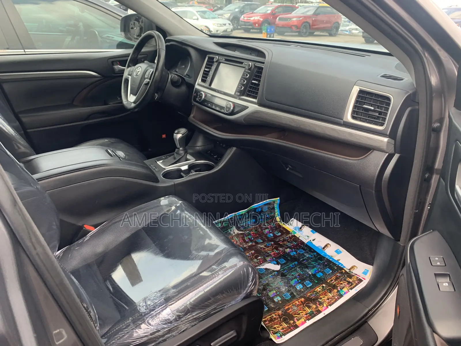 Toyota Highlander Limited Platinum 4x4 V6 (3.5L 6cyl 8A) 2018 Gray