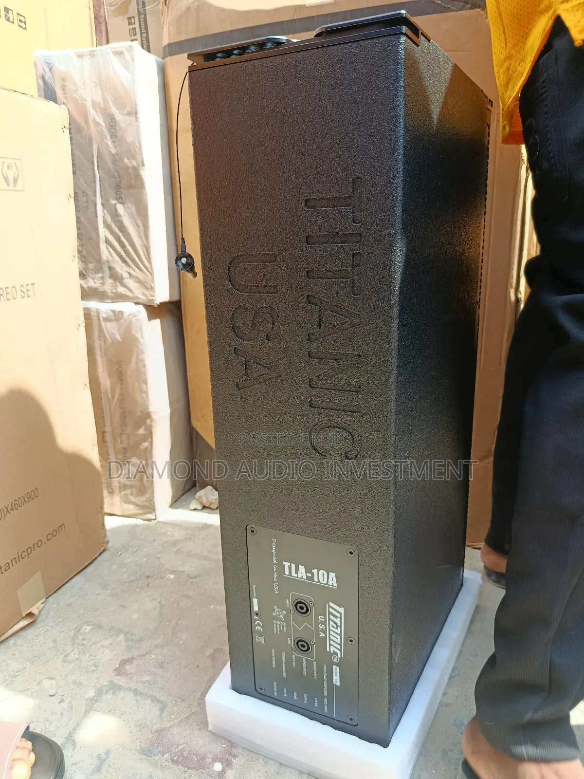 Titanic Tla-10a 10inches Line Array Speaker