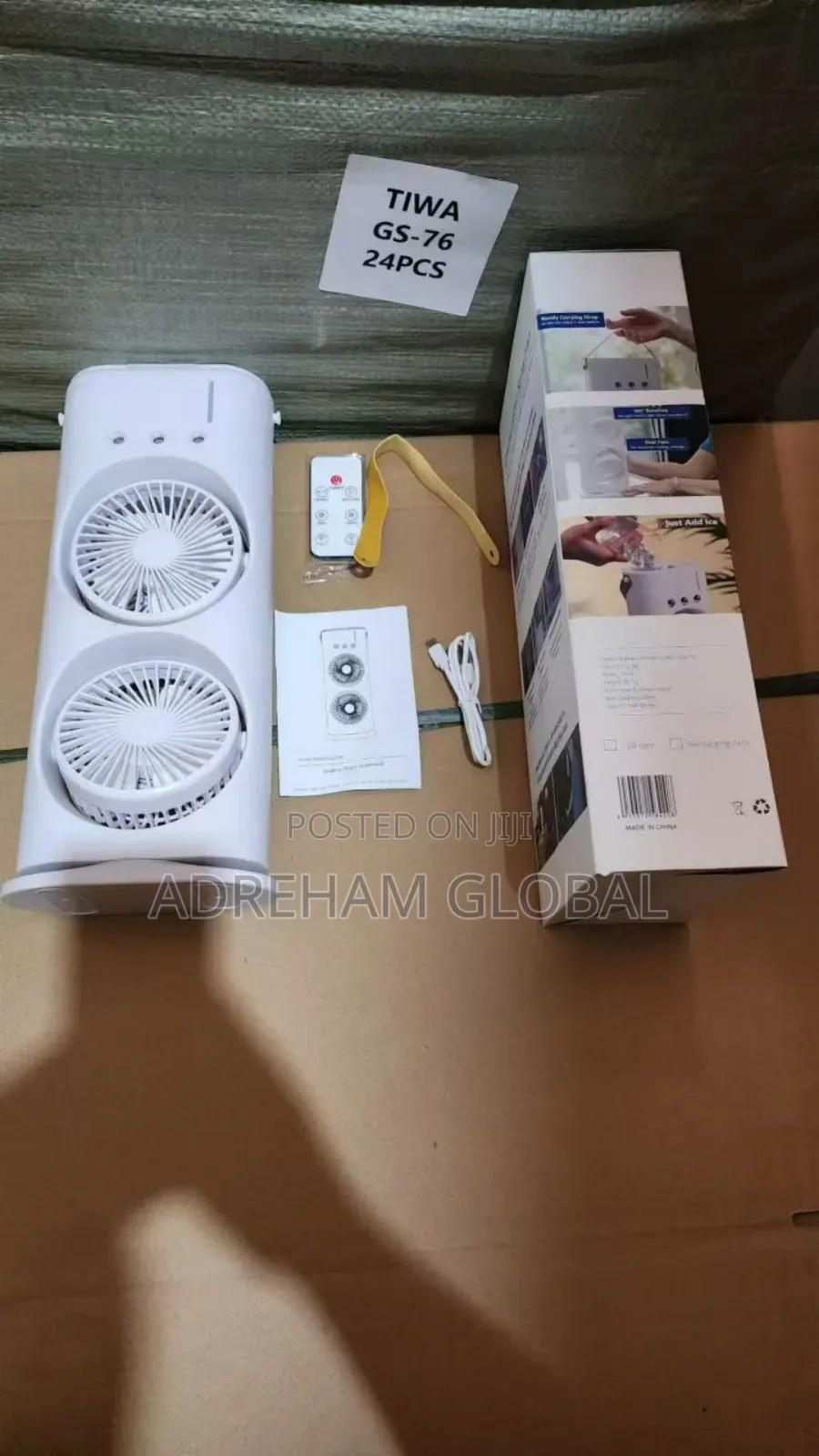 Double Ended Spray Fan