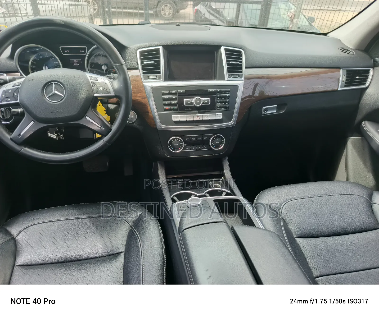 Mercedes-Benz M Class 2014 Black
