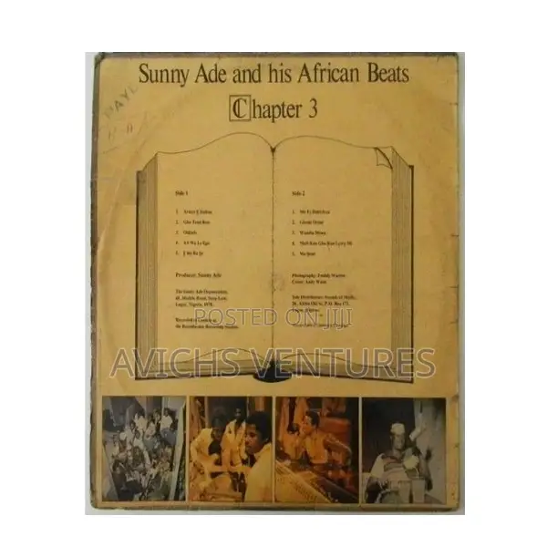 Sunny Ade and His African Beats* – Chapter 3