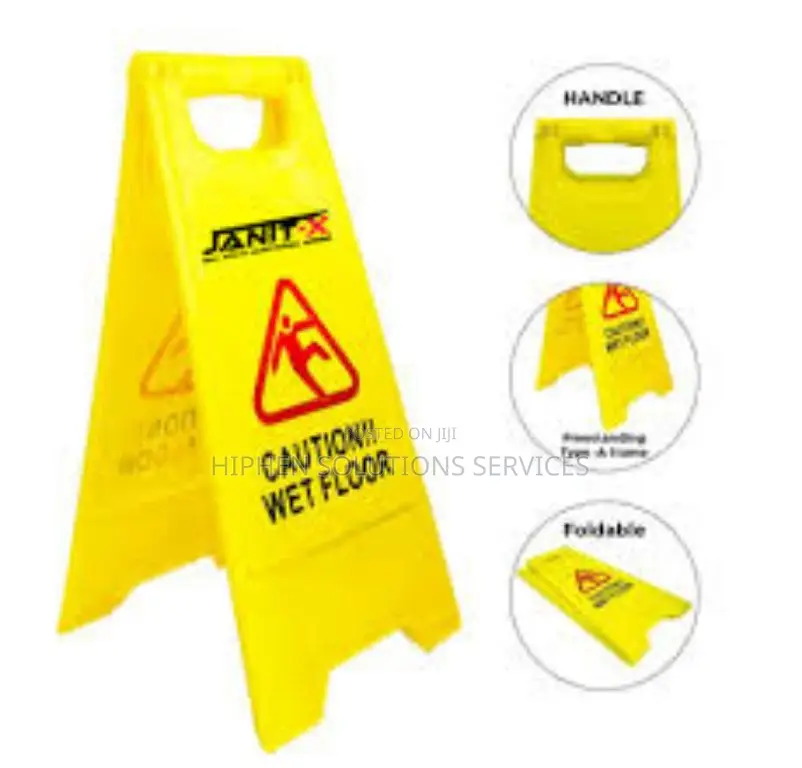 Wet Floor Sign Awareness