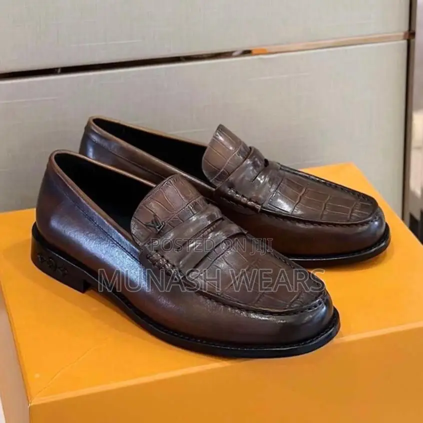 Louis Vuitton Leather Calfskin Shoe