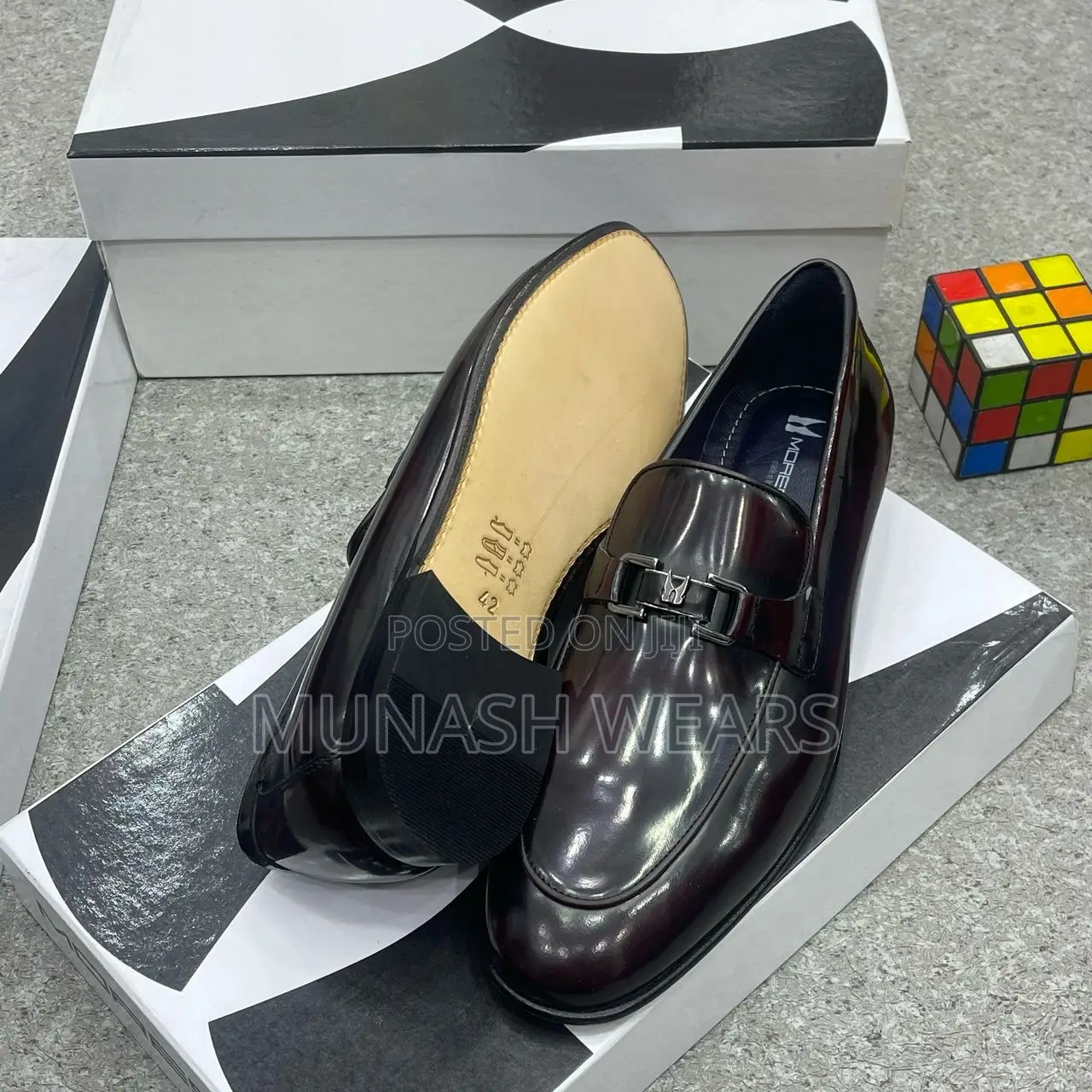 Italian Leather Moreschi Shoe for Men