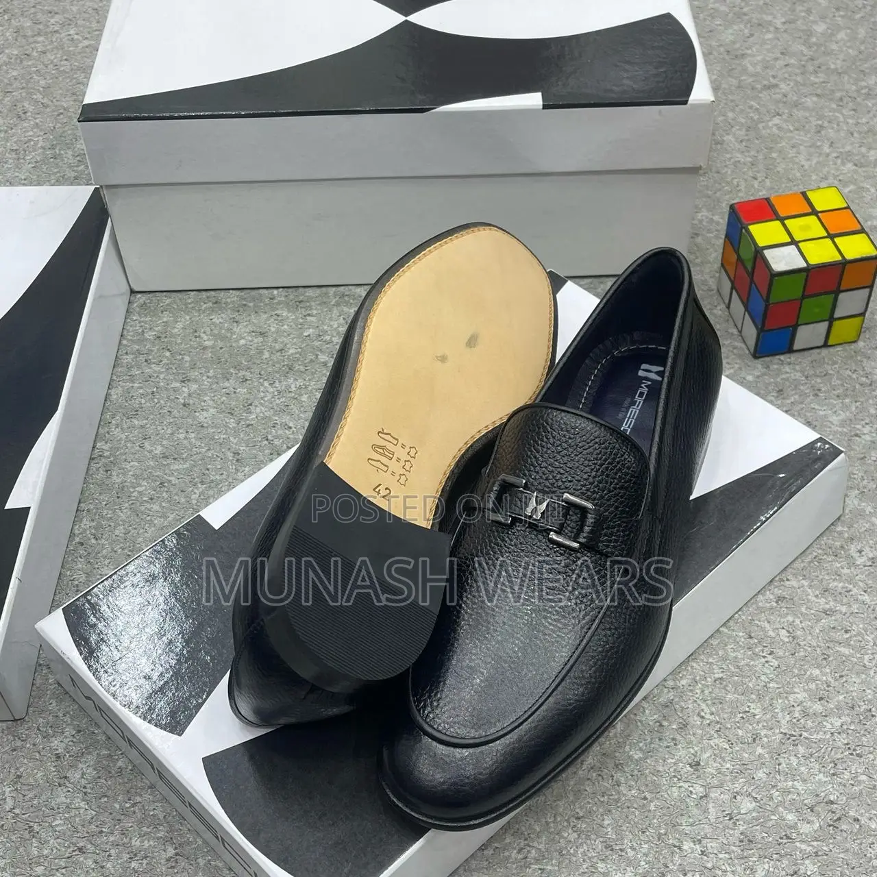 Italian Leather Moreschi Shoe for Men