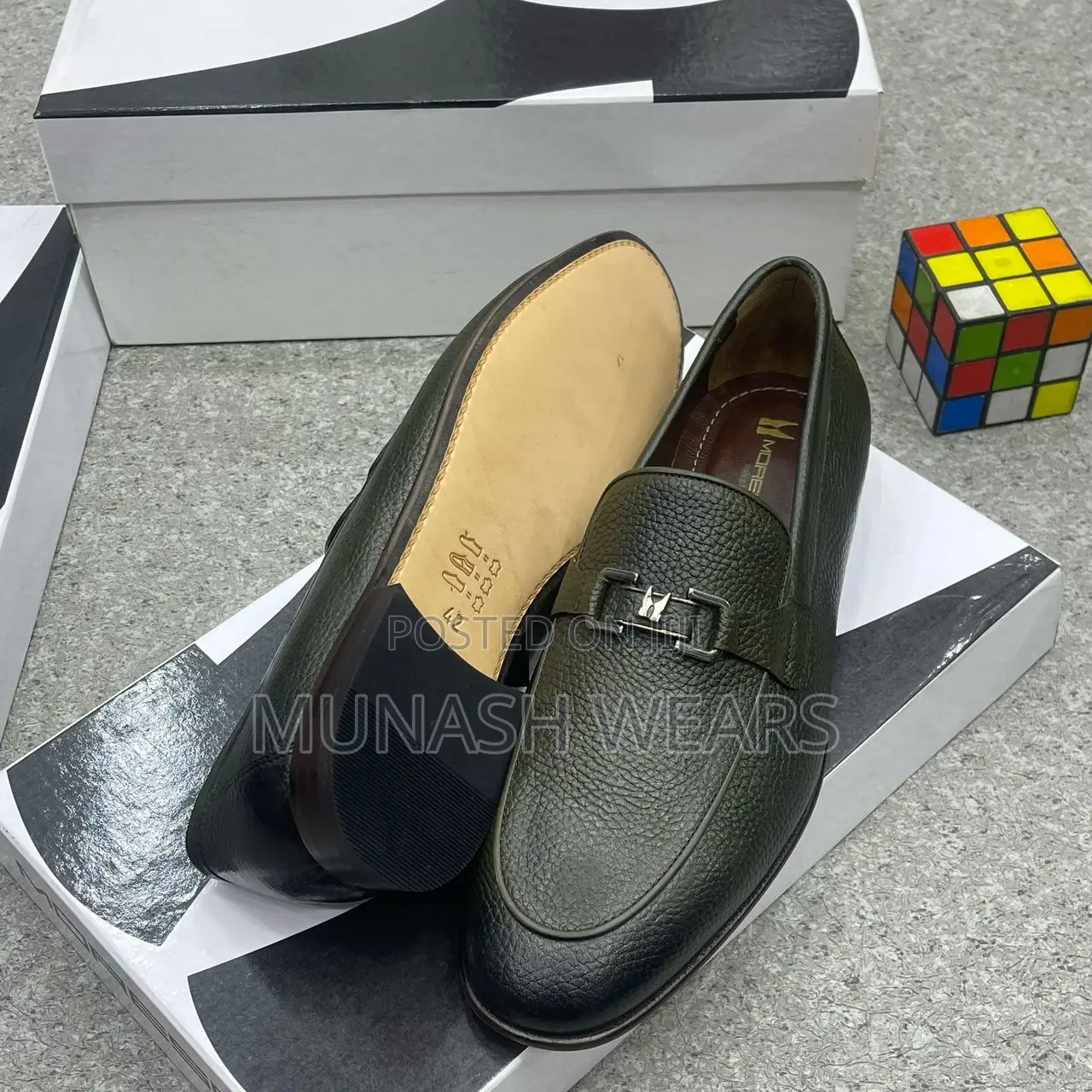 Italian Leather Moreschi Shoe for Men