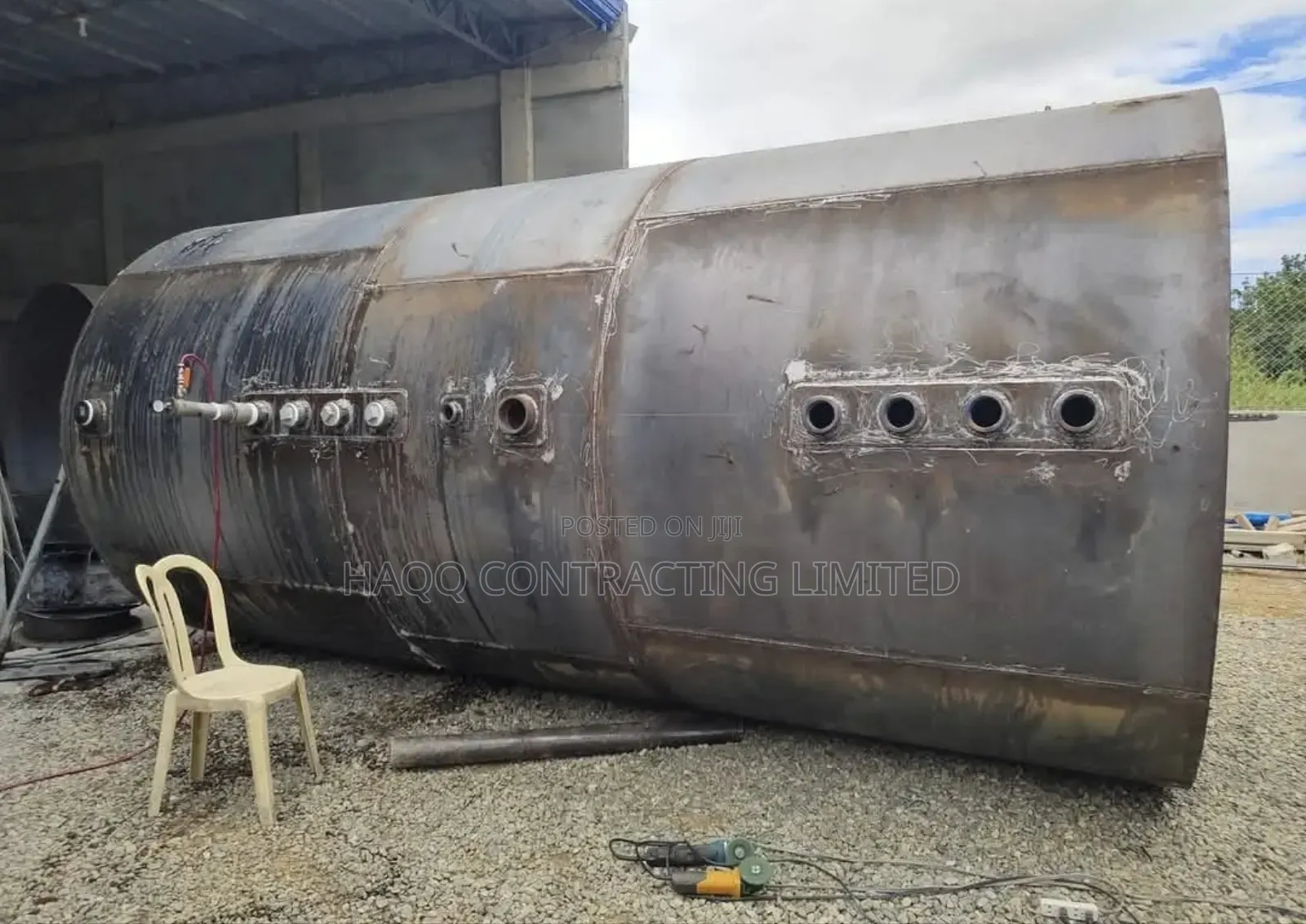25,000ltrs Quality Assured Diesel Tank Fabrication