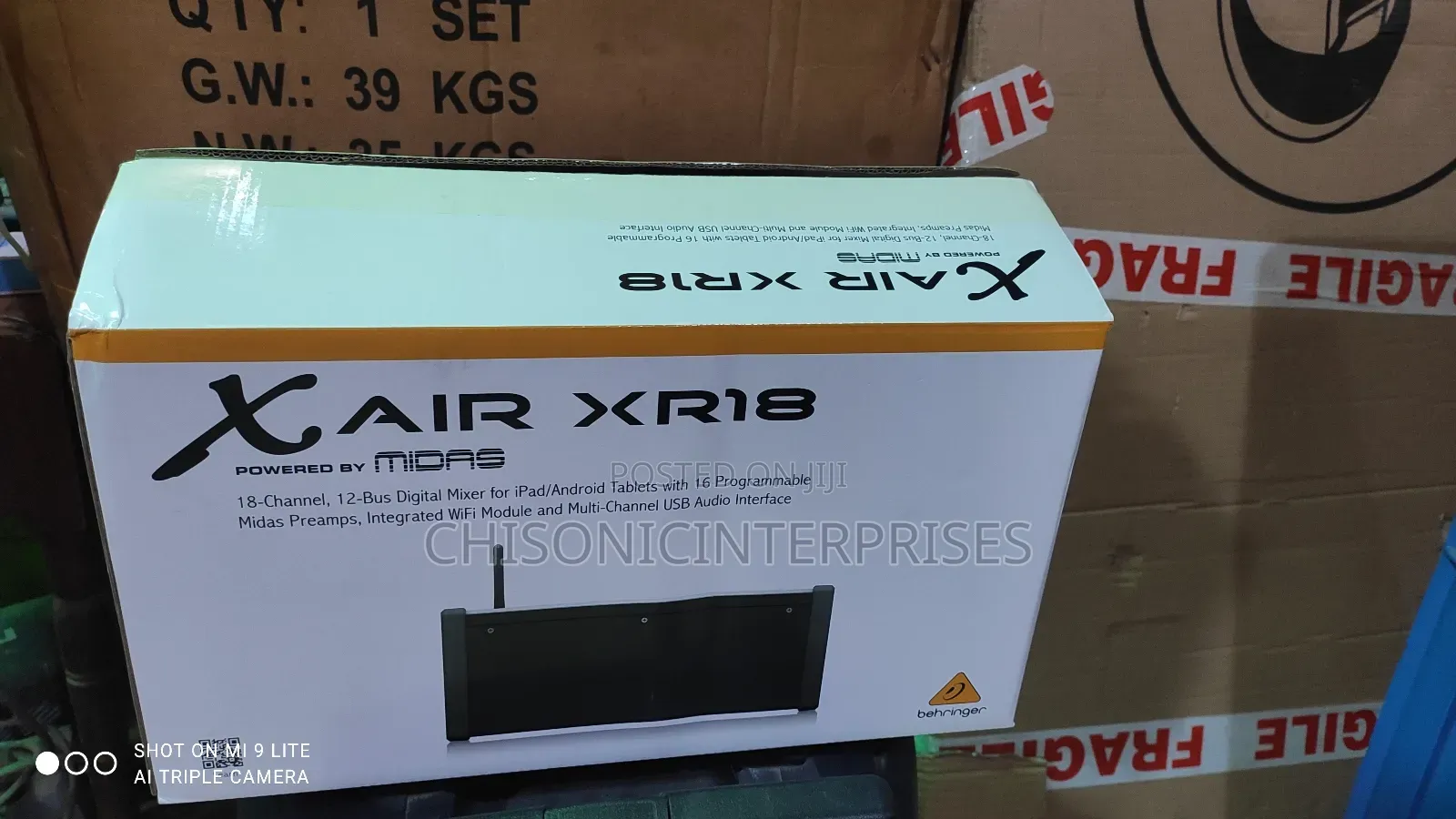X Air- Xr18 Behringer Mixer