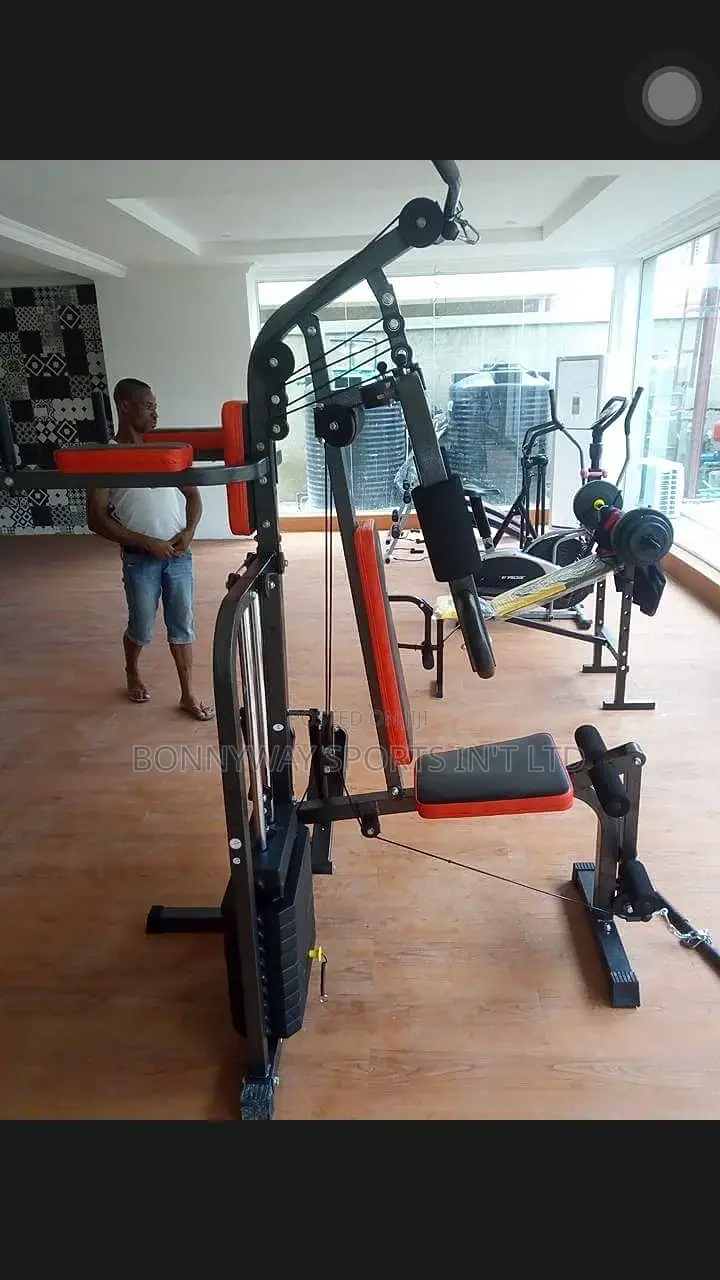 3 Station Home Gym With Stepping Machine