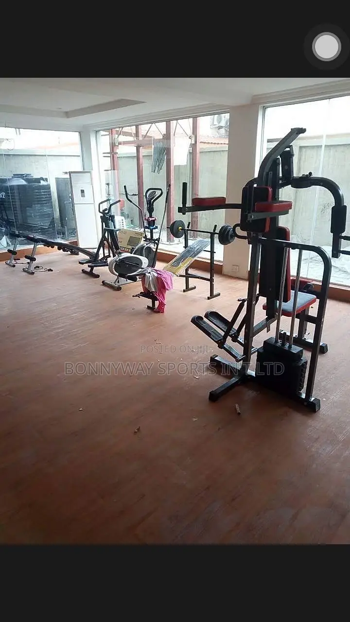 3 Station Home Gym With Stepping Machine