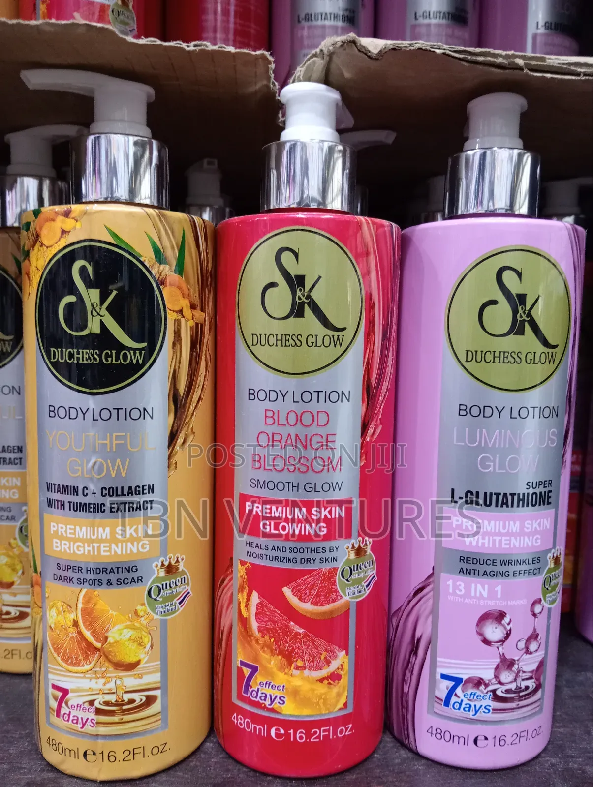 Sk Duchess Glow Body Lotion Varieties