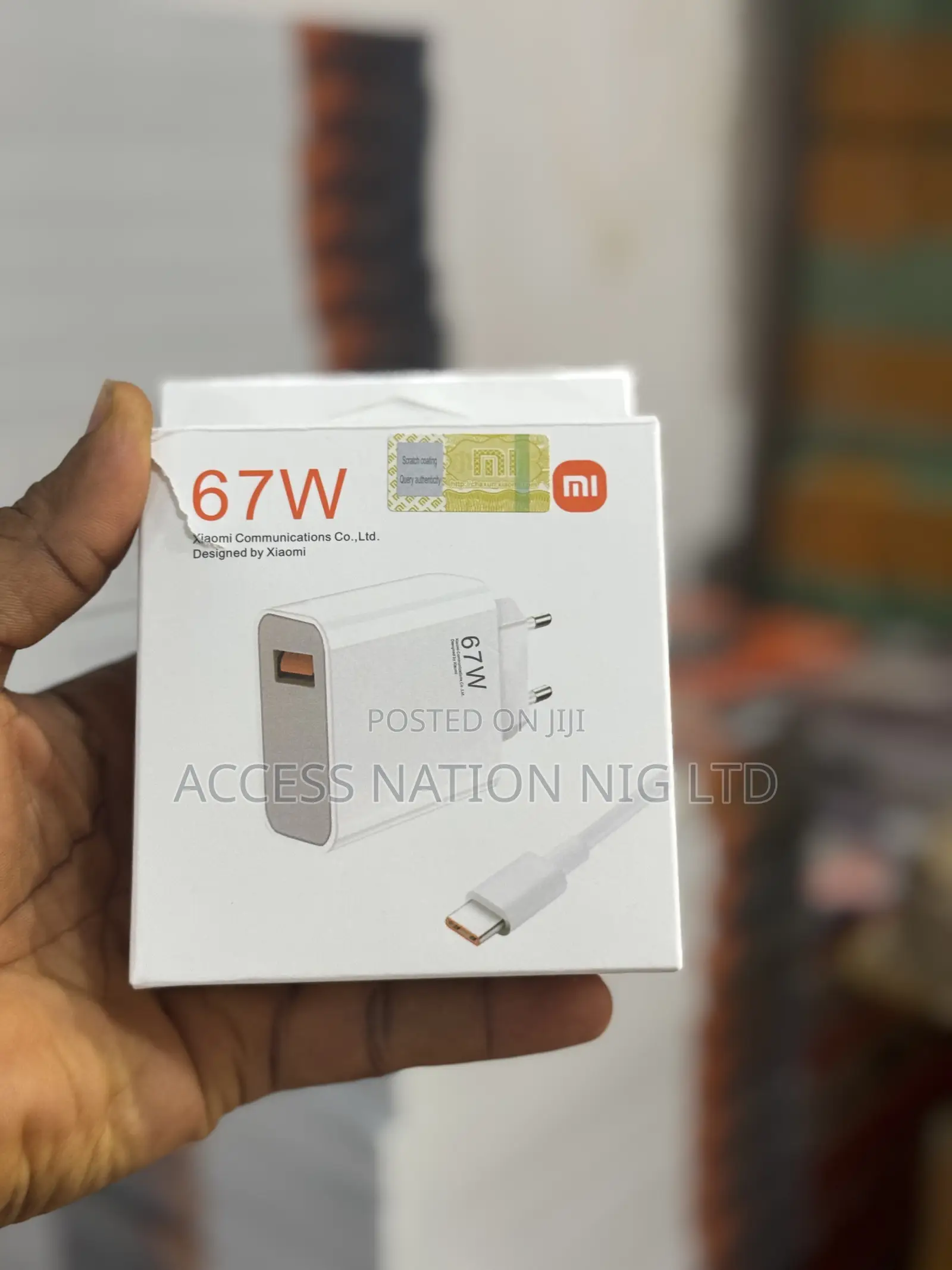 Xiaomi 67w Charger Turbo Fast Charge Eu Adapter 6a Usb C