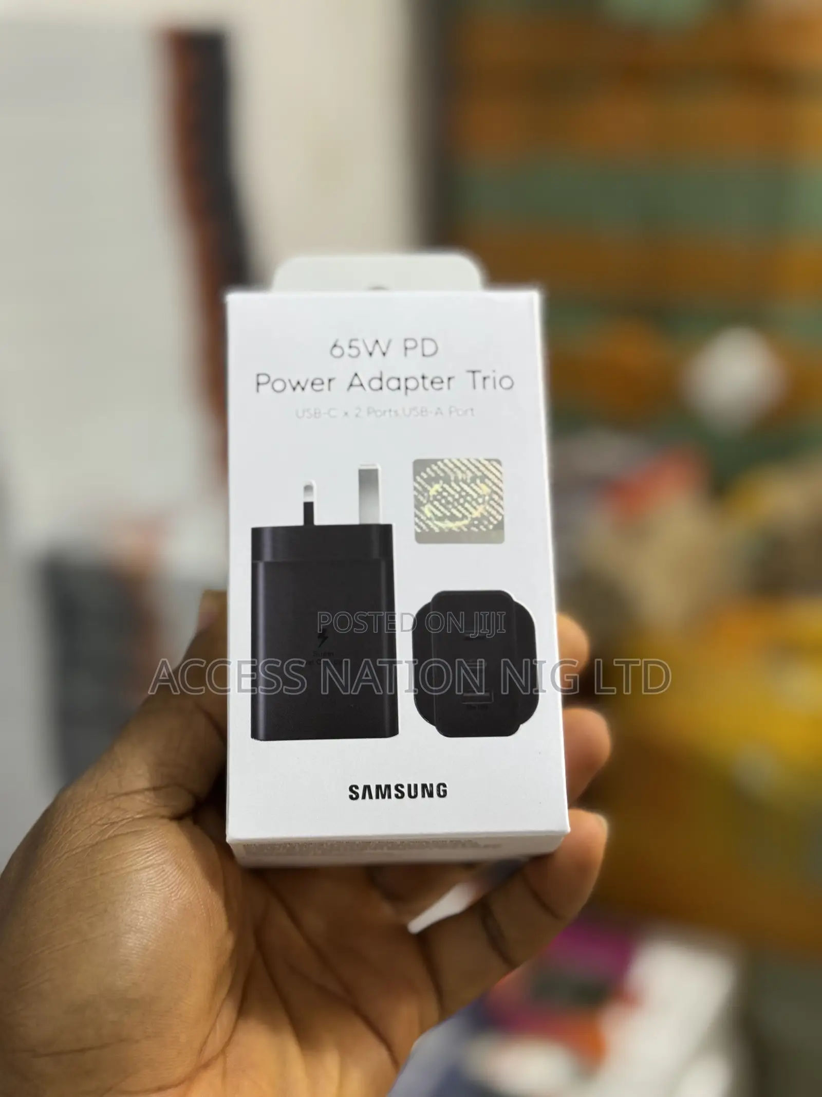Samsung 65w Pd Adapter Trio Usb C *2 Port And Usb A Port