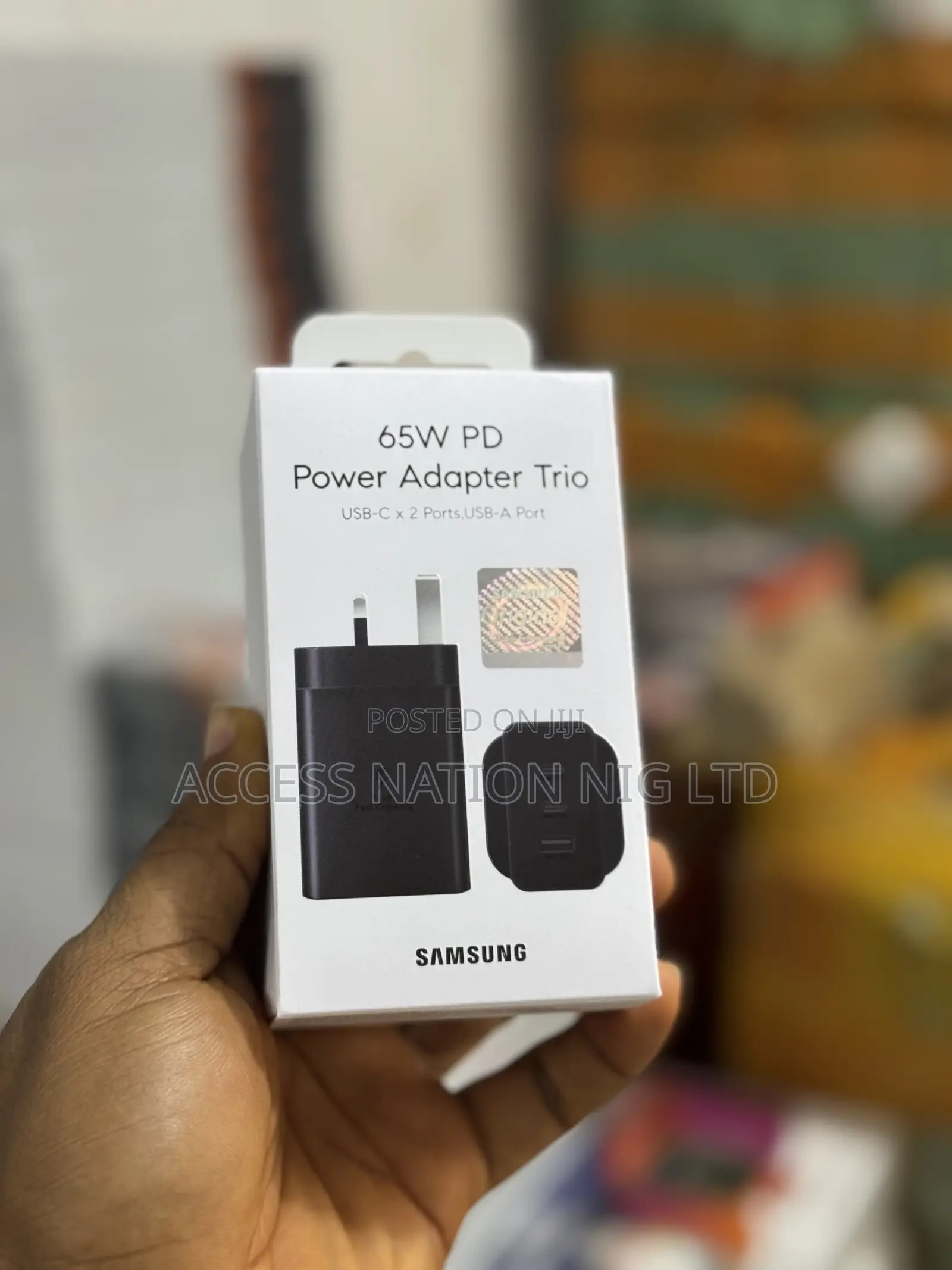 Samsung 65w Pd Adapter Trio Usb C *2 Port And Usb A Port