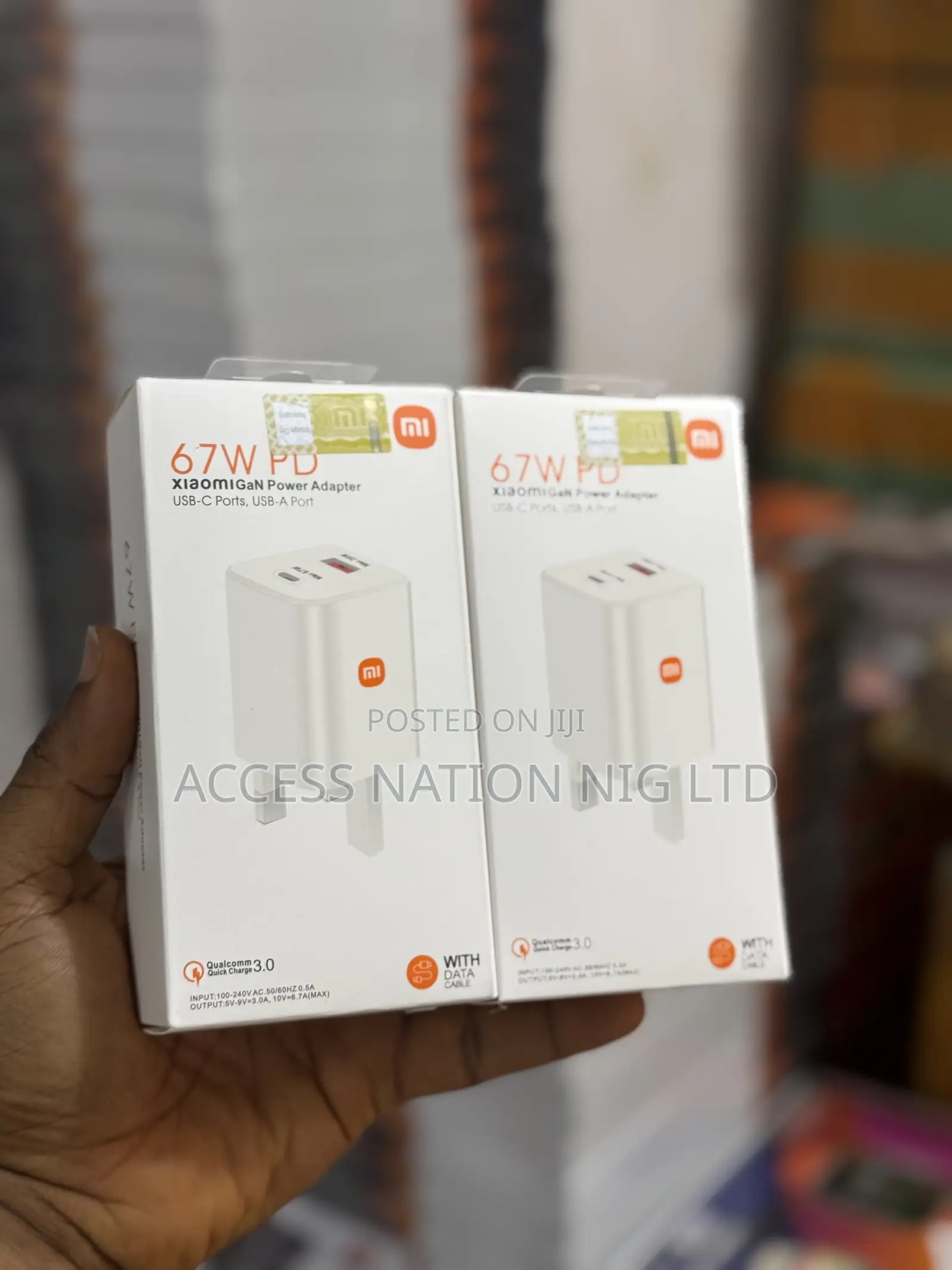 Original Xiaomi 67w Charger Turbo Fast Charge Usb C , Usb A