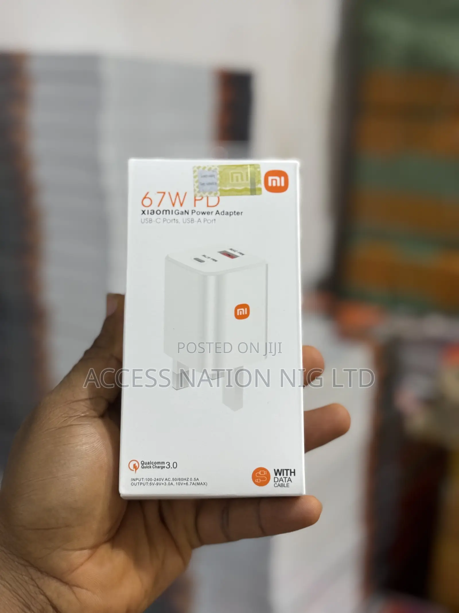 Original Xiaomi 67w Charger Turbo Fast Charge Usb C , Usb A
