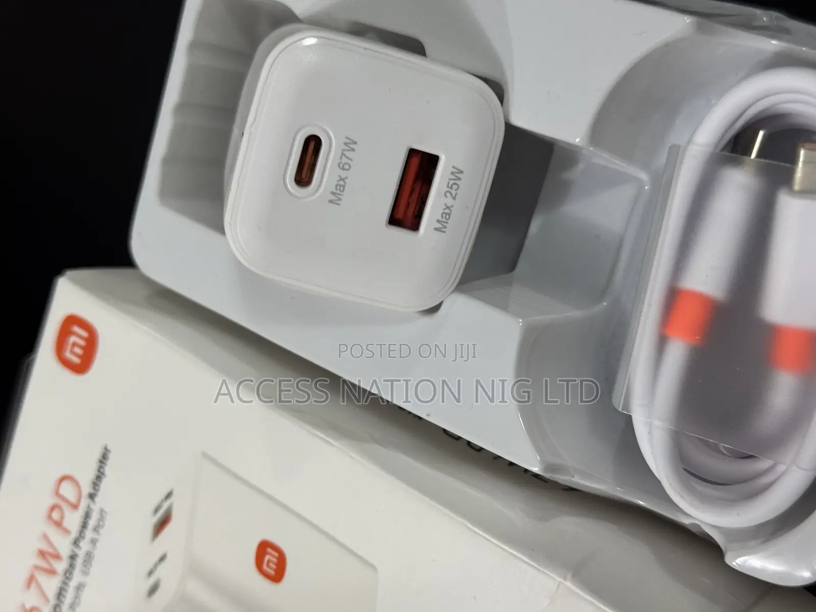 Original Xiaomi 67w Charger Turbo Fast Charge Usb C , Usb A