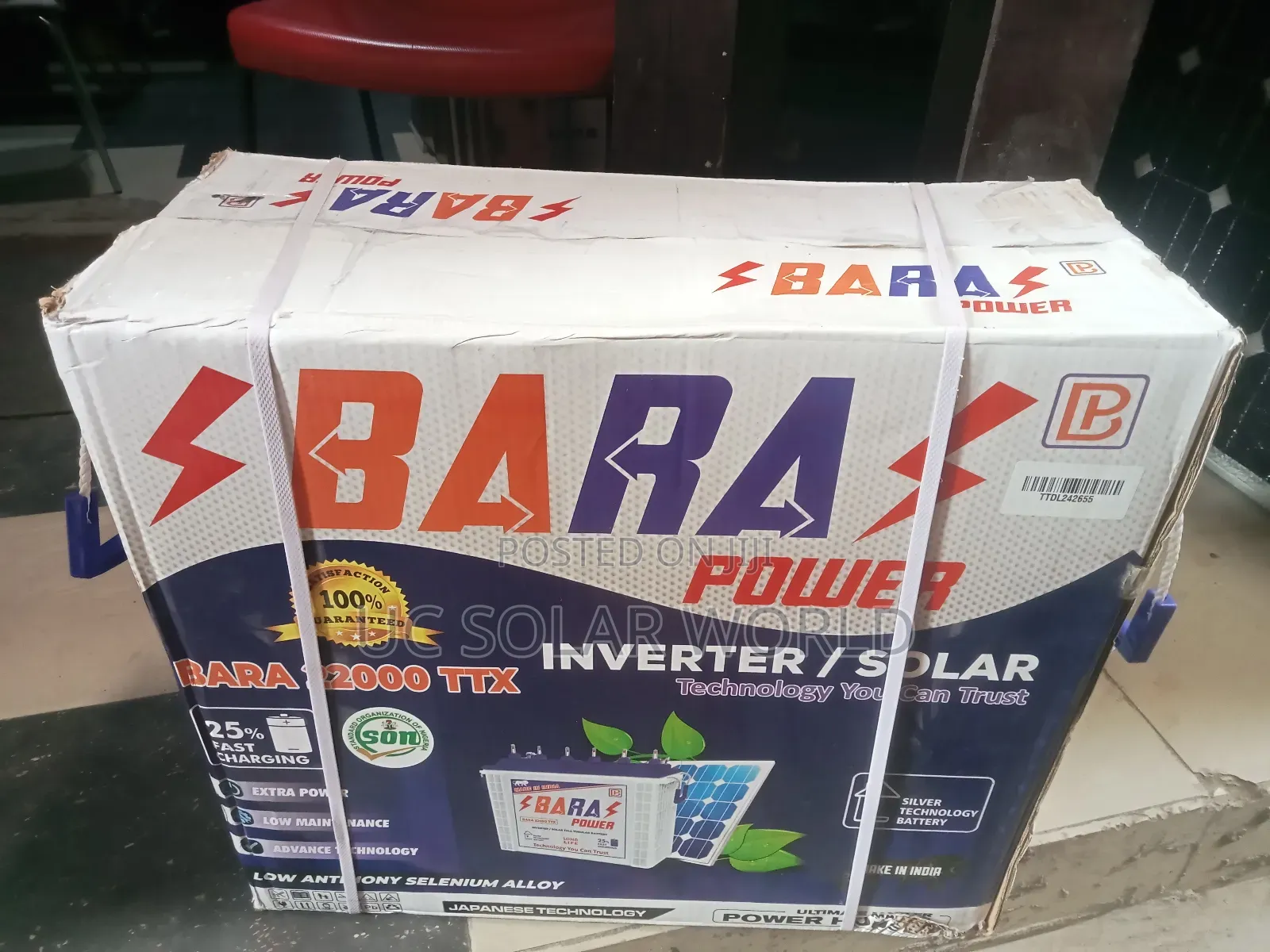Bara 220a Tubular Battery