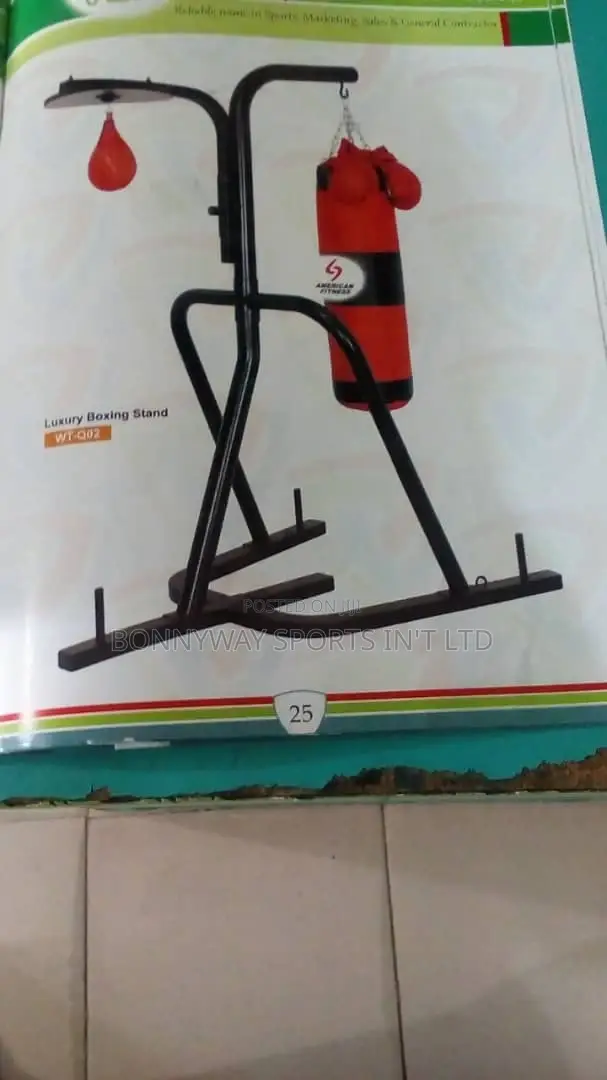 Luxury Boxing Stand Set