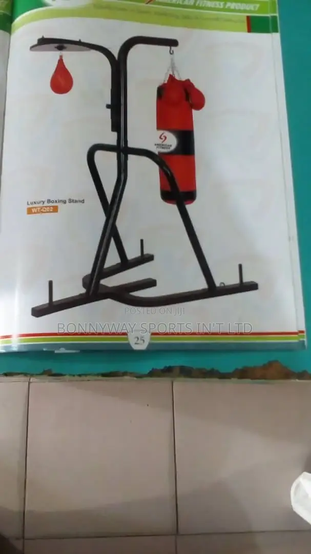 Luxury Boxing Stand Set