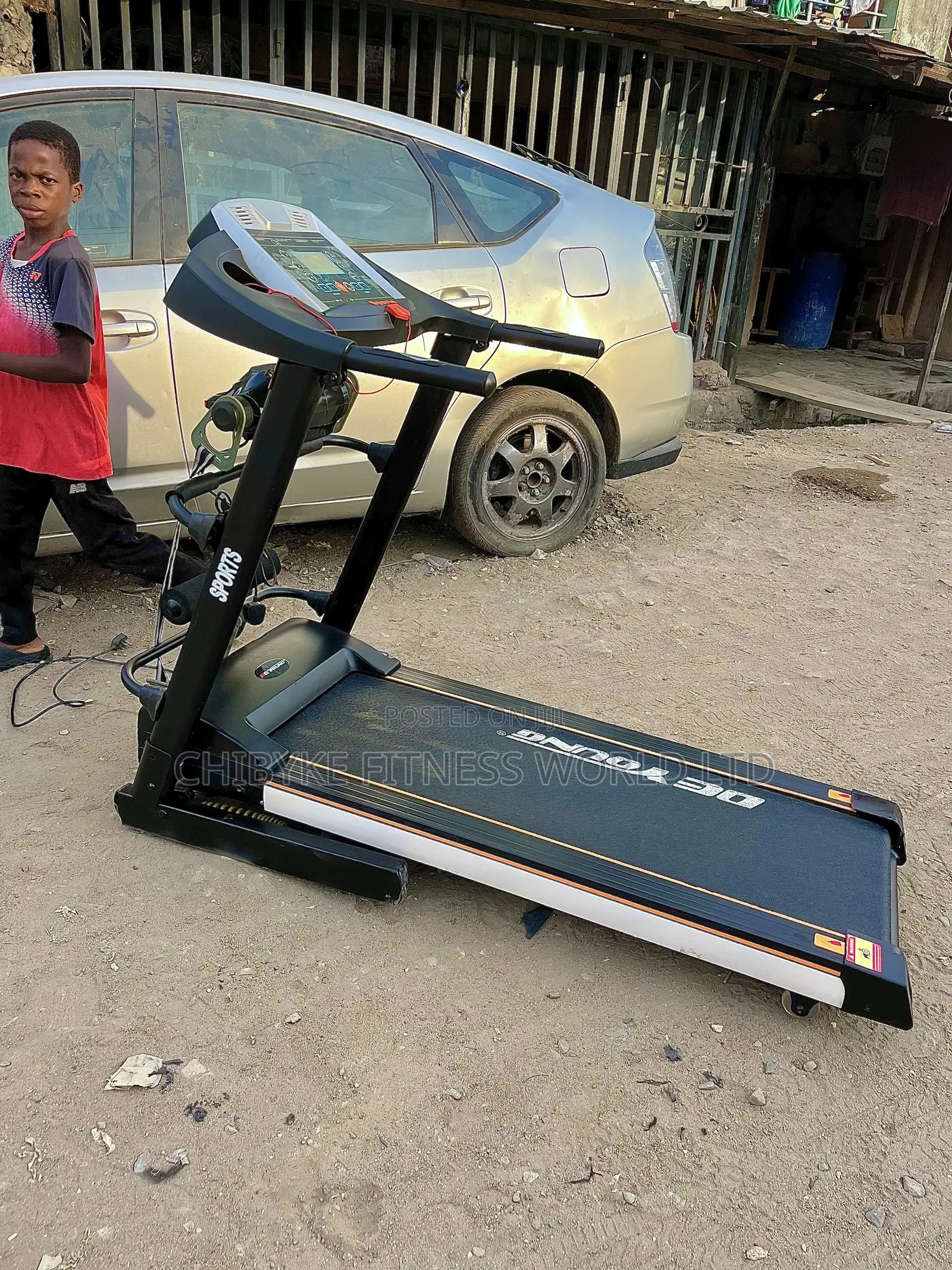 3.5hp De Young Electric Treadmill With Usb Mp3 Auto Incline
