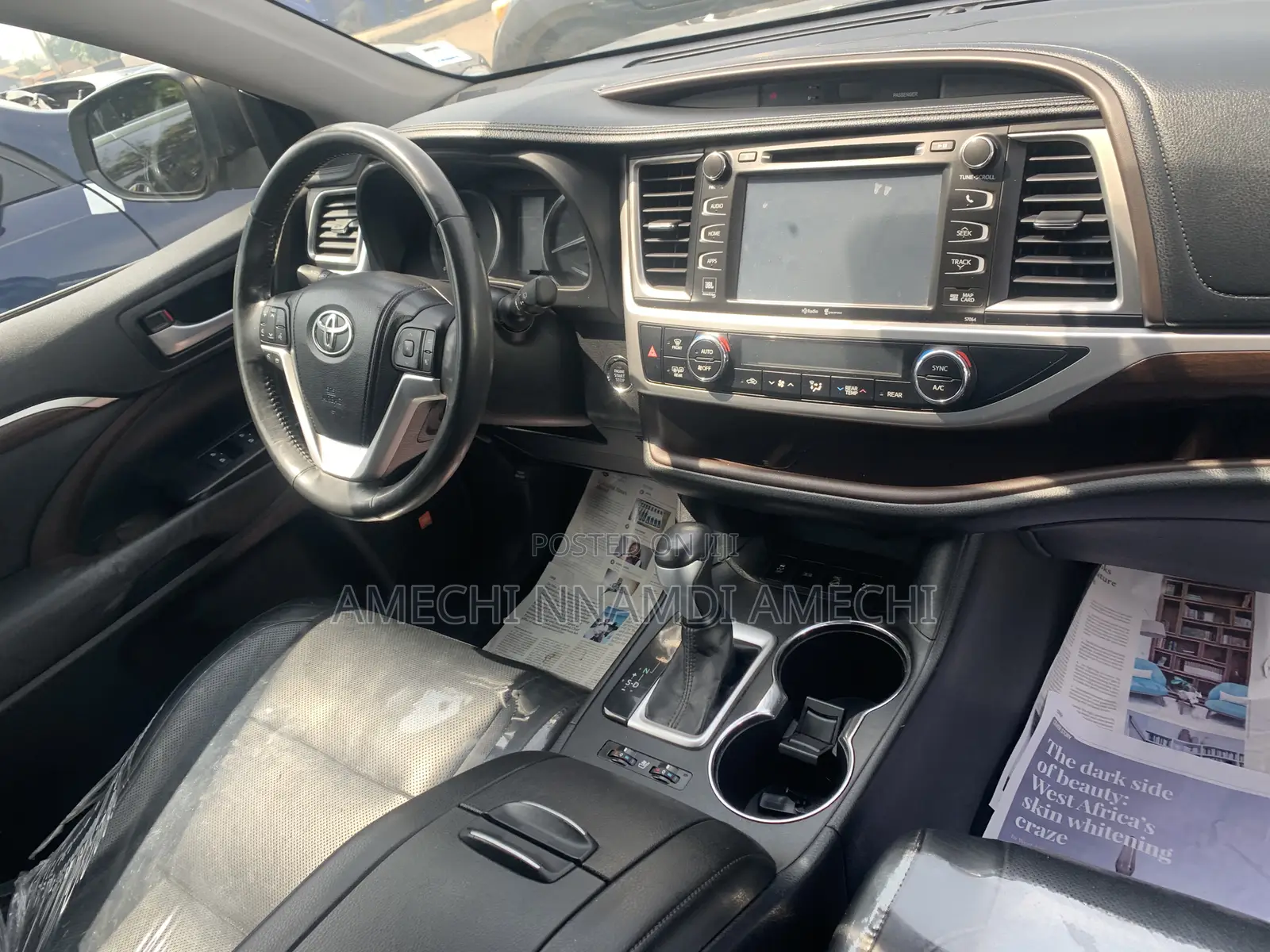 Toyota Highlander Limited Platinum 4dr SUV AWD (3.5L 6cyl 6A) 2015