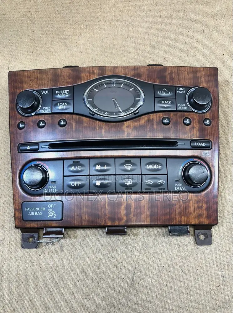 Infiniti Gx35 Complete Radio Set