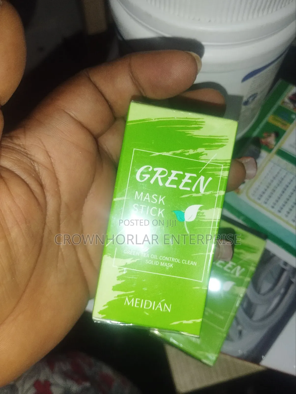 Green Mask Stick