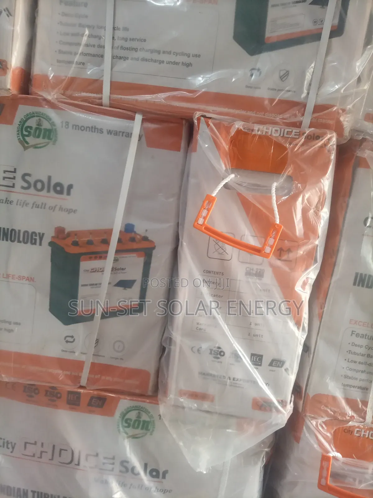 Choice Solar 220ah 12v With 18months Warranty
