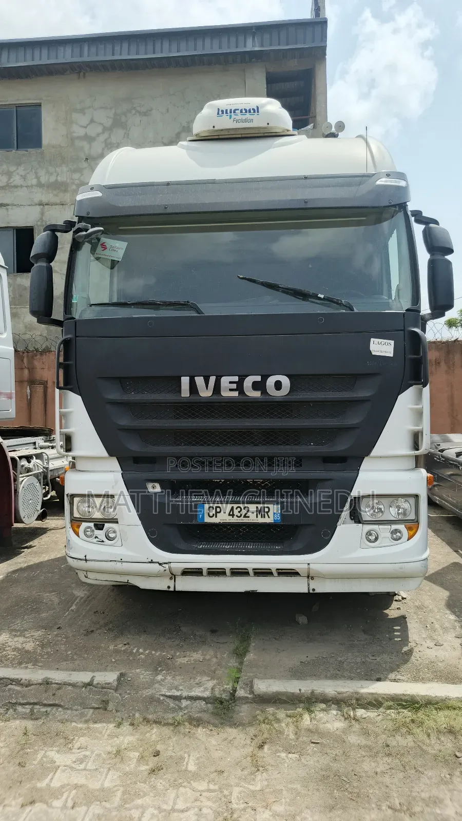 Clean Foreign Used Iveco Stralis Truck Head 450hp Automatic