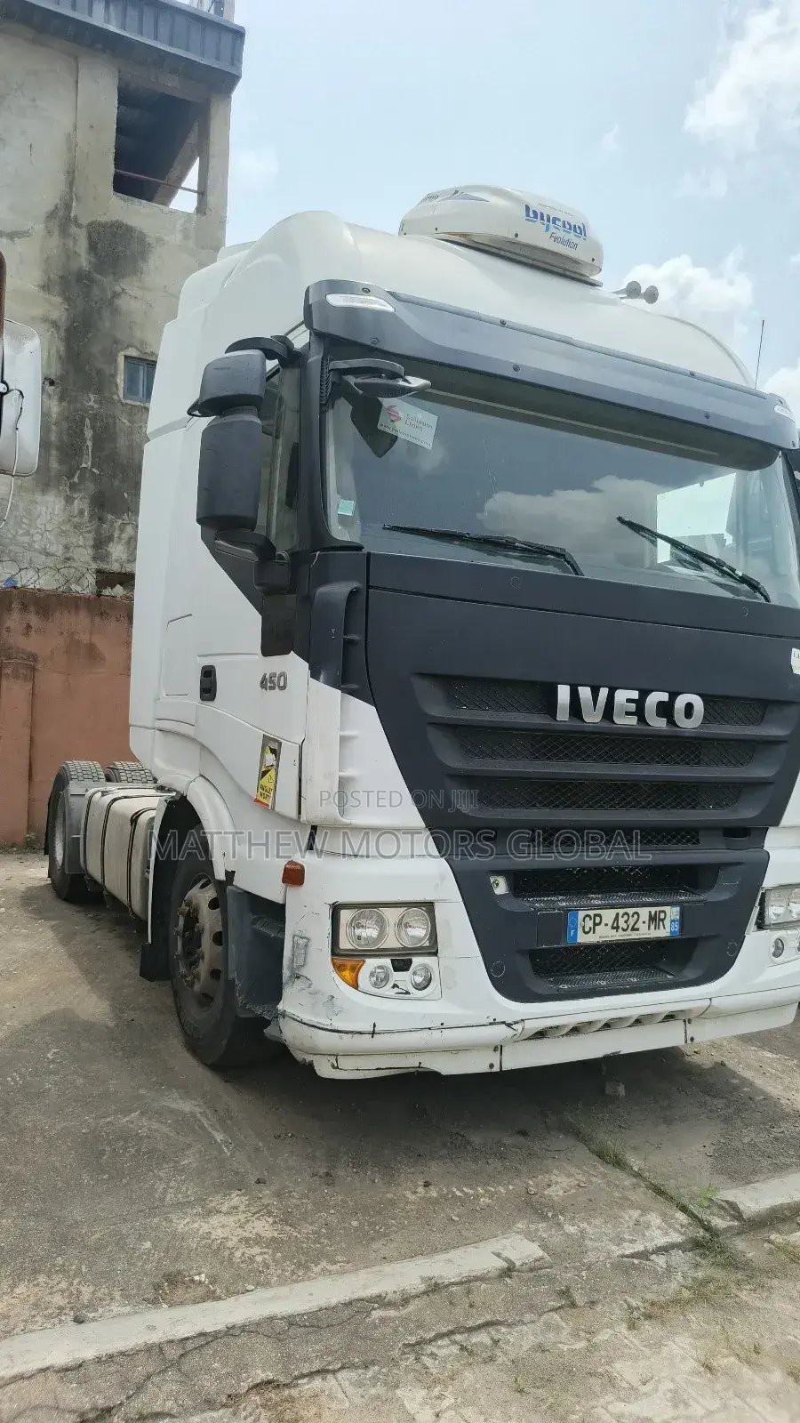Clean Foreign Used Iveco Stralis Truck Head 450hp Automatic