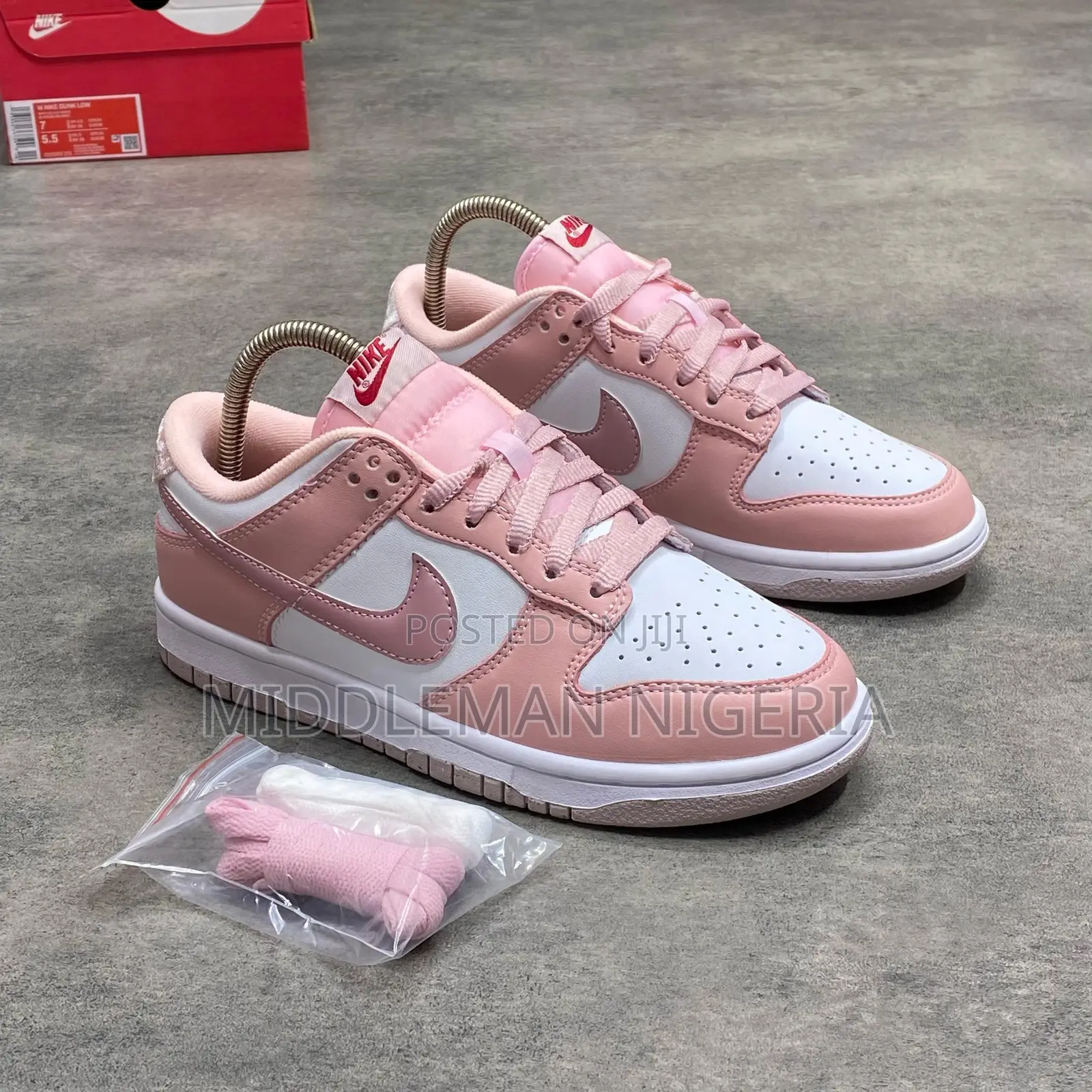 Nike Sb Pink Velvet Sneakers
